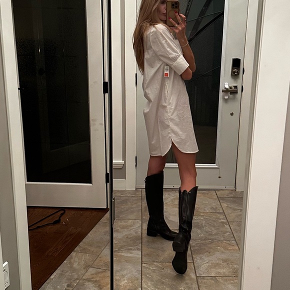 White Shirt Dress - Picture 4 of 7